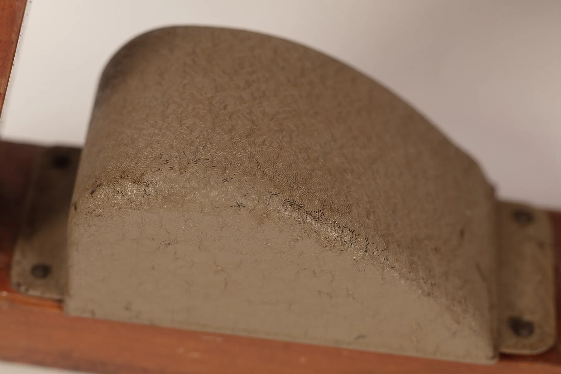 Acoustic guitar resting on a chair