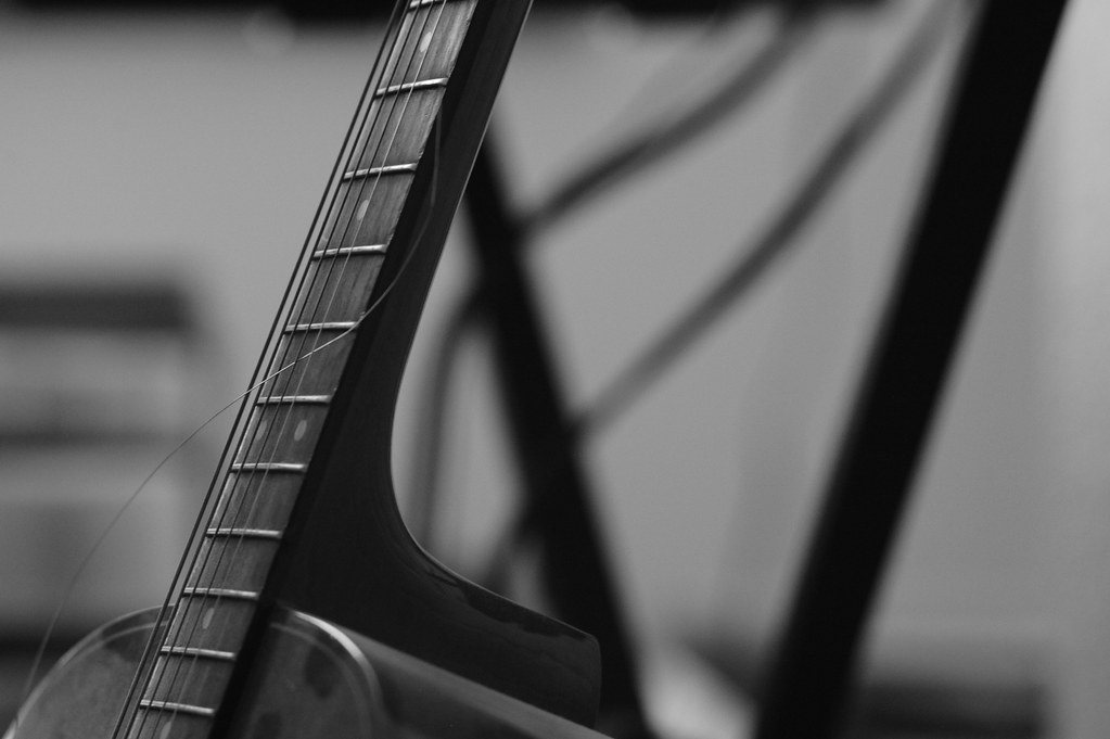 Acoustic guitar image guitar strings bridge guitars neck