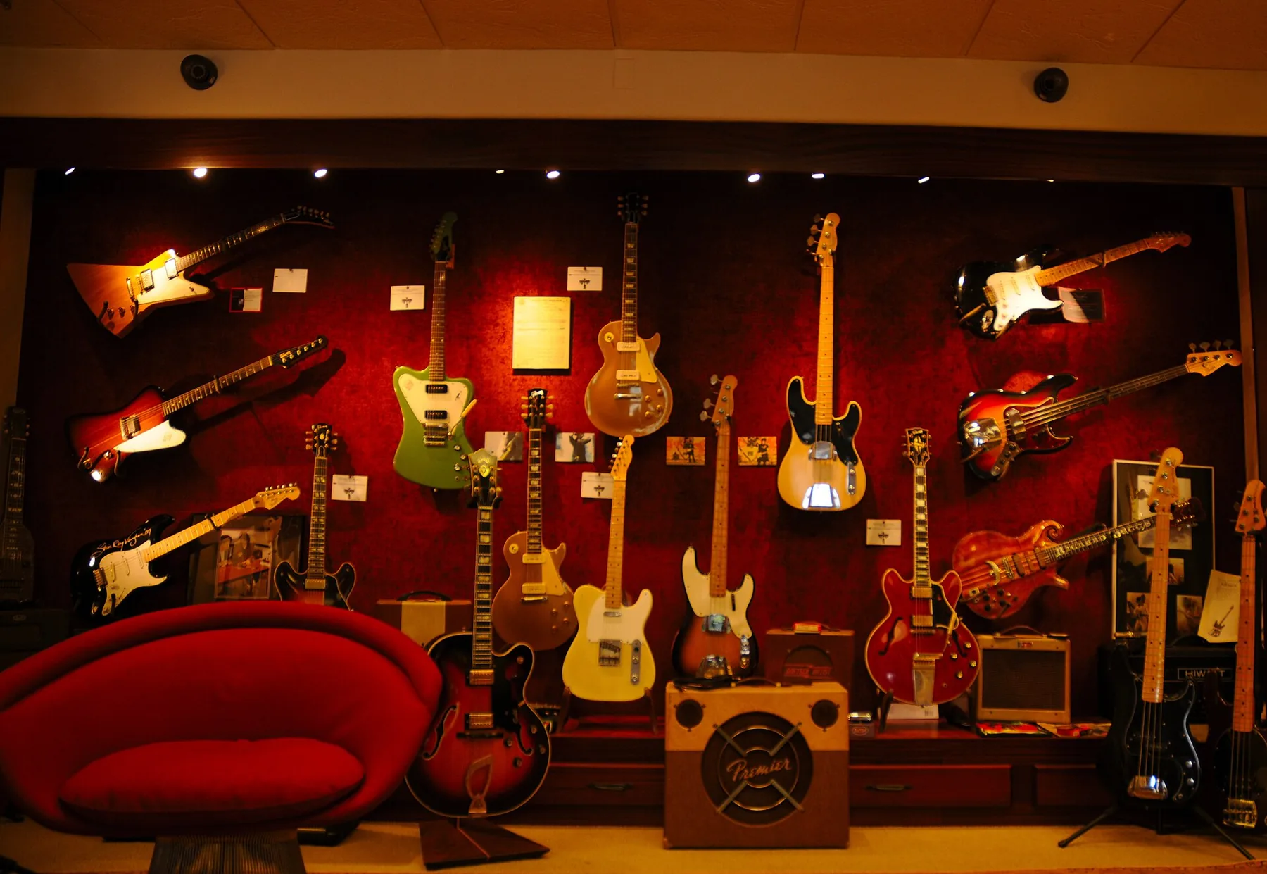 Collection de guitares électriques Collection de guitares électriques
